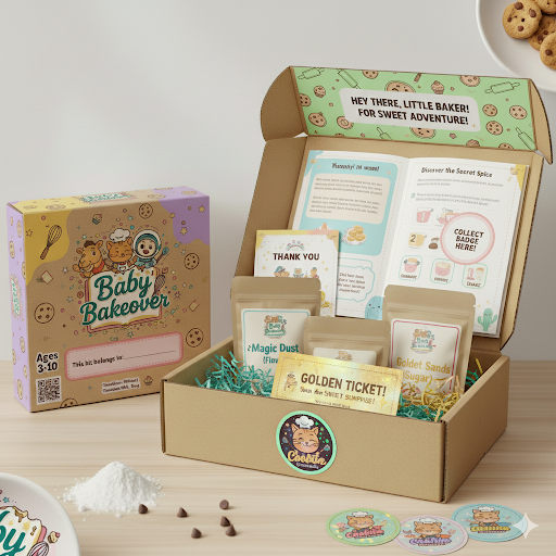 Cookie Quest – Baking Adventure Kit (Ages 3–10)